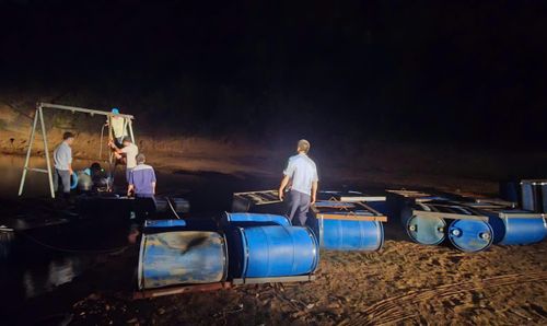 Đơn vị cấp nước nỗ lực để đưa công trình vào vận hành trước 31/8. Ảnh: Q.D.