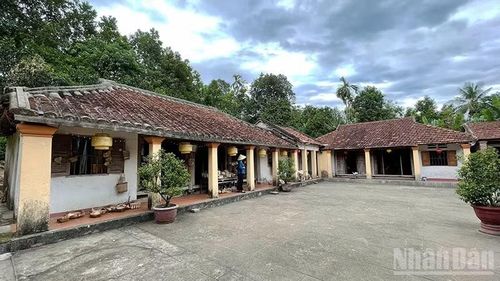 Làng cổ Lộc Yên được Bộ Văn hóa, Thể thao và Du lịch xếp hạng di tích cấp quốc gia năm 2019. (Ảnh: Anh Quân)