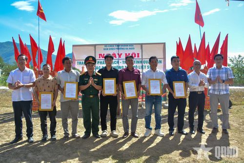  Phường Ba Ngòi gửi thư tri ân các nhà hảo tâm.