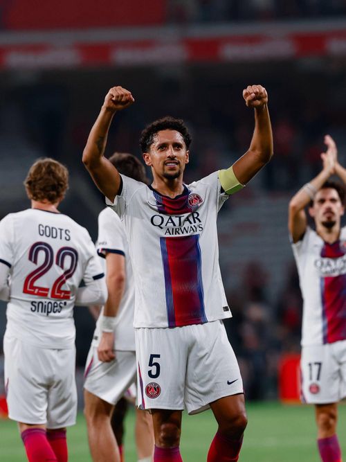 Vitinha và Marquinhos giúp PSG thoát thua ngoạn mục - Ảnh: PSG
