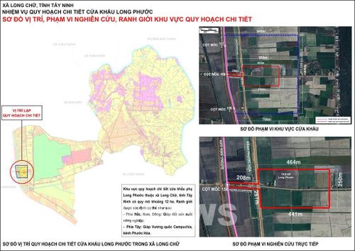 Quy hoạch Cửa khẩu phụ Long Phước