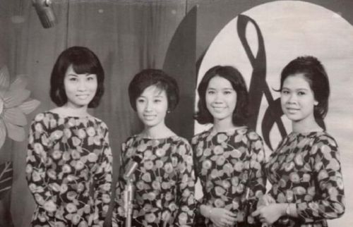 Từ trái: các ca sĩ Như Thủy, Mai Hương, Quỳnh Giao, Mai Hân. Ảnh tư liệu
