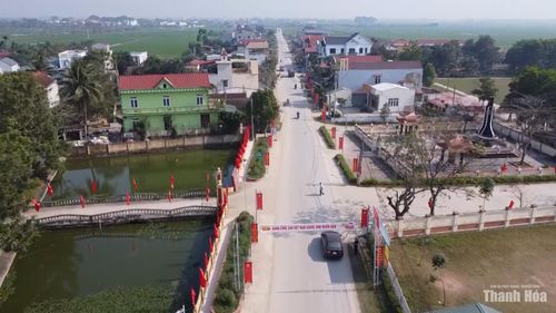 Đổi thay trên quê hương cách mạng - thôn Thiệu Minh, xã Thiệu Toán hôm nay.