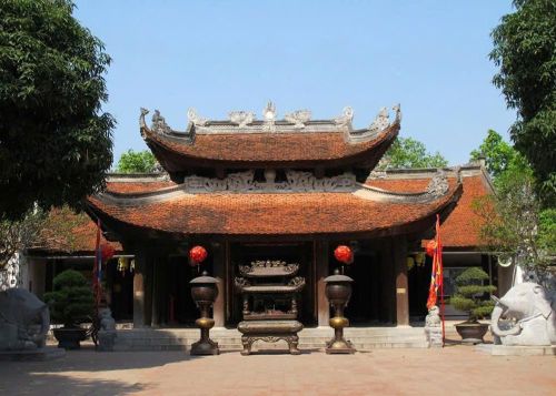 Di tích Quốc gia đặc biệt Đền Đô được lựa chọn làm điểm nhấn trung tâm trong biểu trưng của tỉnh Bắc Ninh.
