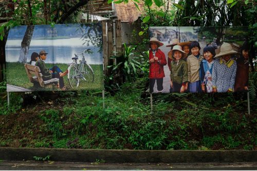 Không gian triển lãm hòa cùng thiên nhiên trên Cung đường nghệ thuật