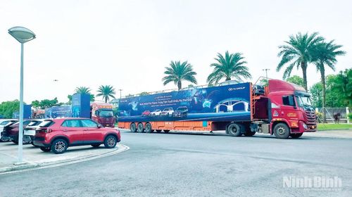 Công ty Cổ phần Sản xuất ô tô Hyundai Thành Công (Khu công nghiệp Gián Khẩu) xuất khẩu xe ô tô Hyundai sang thị trường Mexico và Australia.