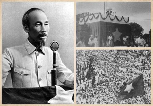 Ngày 2/9/1945, tại Quảng trường Ba Đình, Hà Nội, Chủ tịch Hồ Chí Minh đọc Tuyên ngôn Độc lập, khai sinh ra nước Việt Nam Dân chủ Cộng hòa, mở ra kỷ nguyên mới cho lịch sử dân tộc. Ảnh tư liệu
