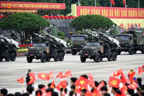Lễ kỷ niệm, diễu binh, diễu hành 80 năm Cách mạng Tháng Tám thành công và Quốc khánh 2/9. Ảnh: Lâm Hiển