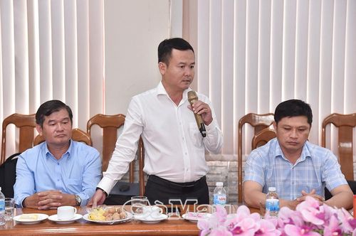  Phó Chủ tịch UBND phường Bạc Liêu Phan Hải Phương thông tin về thực trạng khách lưu trú và định hướng liên kết tour, tuyến với các xã, phường lân cận.