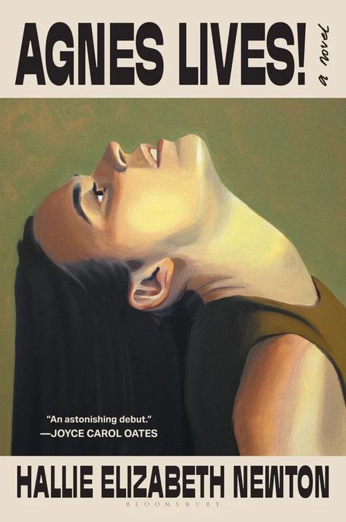 Tác giả Hallie Elizabeth Newton và tác phẩm Agnes Lives!. Ảnh: Rolling Stone.