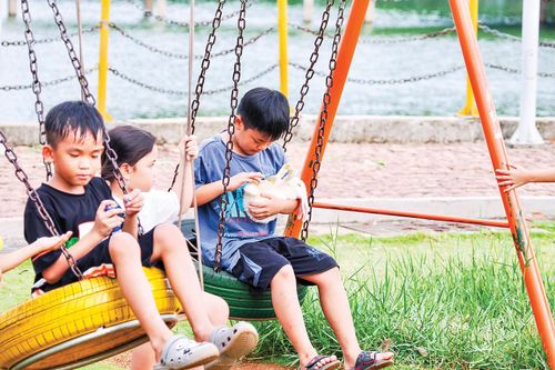  Công viên du lịch sinh thái Hóc Môn (xã Xuân Thới Sơn, TPHCM) được ví như “lá phổi xanh” khi sở hữu khuôn viên rộng 6,14ha, với nhiều công trình, phân khu chính, phụ 