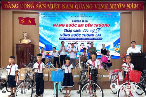 Chương trình không chỉ hỗ trợ về vật chất mà còn góp phần lan tỏa tinh thần tương thân tương ái, sẻ chia trách nhiệm với cộng đồng.