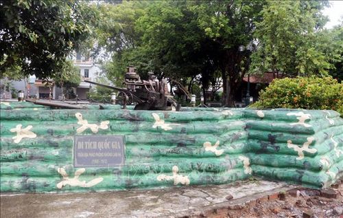 Địa điểm trận địa pháo phòng không Lam Hạ được xếp hạng là Di tích lịch sử cấp quốc gia năm 2016.