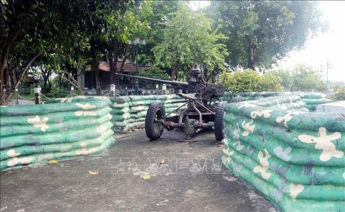 Di tích quốc qua Trận địa pháo phòng không Lam Hạ, phường Hà Nam, tỉnh Ninh Bình.