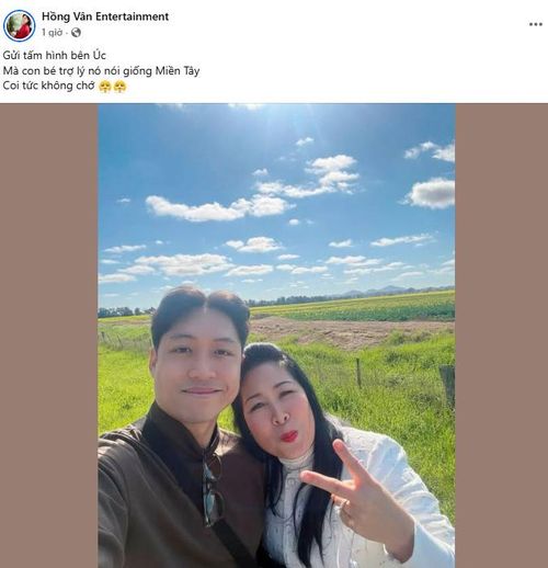Bài đăng NSND HỒng Vân trên trang cá nhân. Ảnh: FBNV