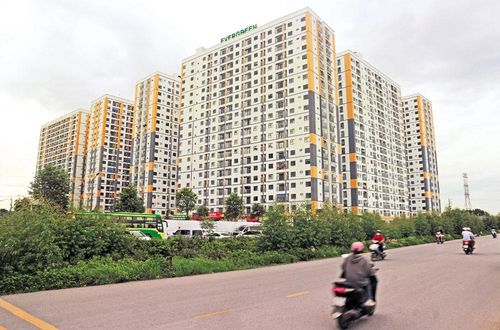 Khu nhà ở xã hội dành cho công nhân tại phường Nếnh.