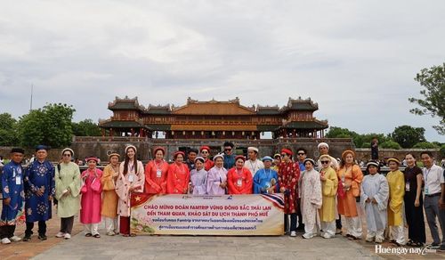 Đoàn Famtrip vùng Đông Bắc Thái Lan đến tham quan, khảo sát du lịch Huế.