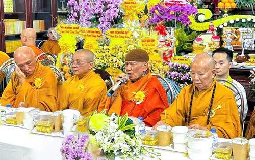Hòa thượng Thích Hạnh Ngộ ban đạo từ