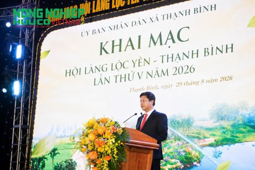 Chủ tịch UBND xã Thạnh Bình Dương Đức Lin nhấn mạnh yêu cầu bảo tồn, phát huy giá trị di sản gắn với phát triển du lịch xanh tại Lộc Yên.