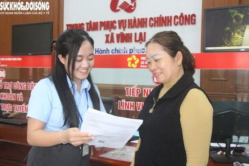 Trung tâm phục vụ Hành chính công xã Vĩnh Lại (Hải Phòng). Ảnh: Đ.Tùy.