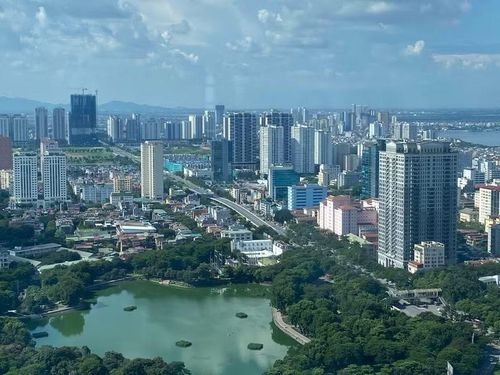 Thủ đô Hà Nội nhìn từ trên cao. Ảnh: Chinhphu.vn