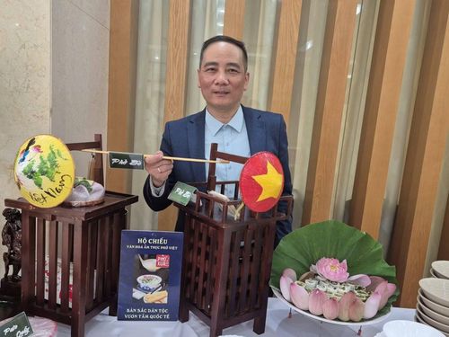 Ông Mai Hải Lâm, Việt kiều tại Ba Lan, Chủ tịch Hội Quốc tế Phi lợi nhuận (AISBL) We Love Phở. (Ảnh: NVCC)