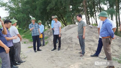 Chính quyền địa phương đang thúc đẩy GPMB cho dự án.