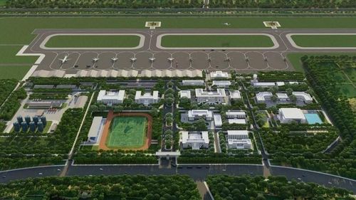 Một trong những dự án đáng chú ý là Cảng hàng không quốc tế Gia Bình. Ảnh minh hoạ: TTXVN