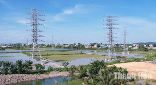 Dự án Trạm biến áp 220kV Sầm Sơn và đường dây đấu nối Thanh Hóa - Sầm Sơn phấn đấu đóng điện trong năm 2026.