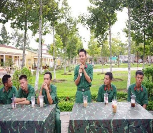 Một chiến sĩ chia sẻ tâm tư tại “Cà phê sáng đồng đội”