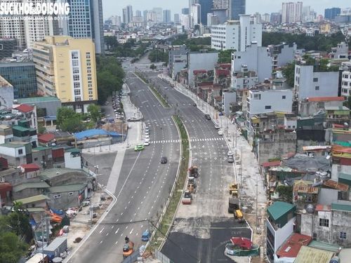 Các đoạn còn lại từ Láng Hạ đến Nguyễn Chí Thanh, từ Nguyễn Chí Thanh đến Bệnh viện Phụ sản Hà Nội, các phương tiện có thể lưu thông phía trái tuyến. Còn phía phải tuyến, công tác thi công đang được triển khai hoàn thiện.