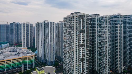  Nguồn cung căn hộ Hà Nội tiếp tục tăng nhanh. Ảnh: Thế Bằng.