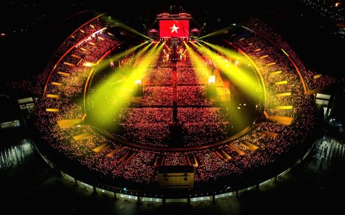 Concert 6 "Anh trai say hi" tại Sân vận động quốc gia Mỹ Đình. Ảnh: DatVietVAC