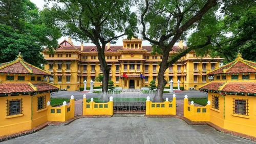 Trụ sở Bộ Ngoại giao, tòa nhà số 1 Tôn Thất Đàm. (Ảnh: Chu Văn)