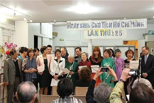 Hoạt động mừng sinh nhật Bác do Hội người Việt Nam tại Pháp tổ chức. (Nguồn: Hội người Việt Nam tại Pháp)