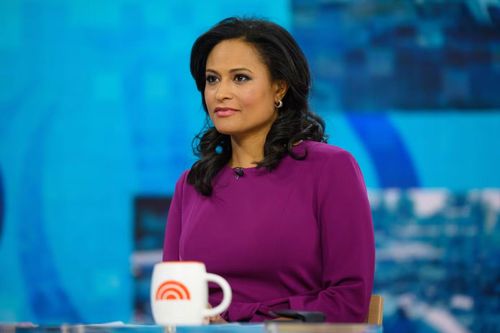 Kristen Welker là nhà báo chính trị nổi tiếng ở Mỹ. Ảnh: Getty.