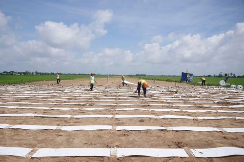 Dự án có 5 gói thầu xây lắp, tiến độ thi công đạt khoảng 62% khối lượng hợp đồng. Kế hoạch vốn năm 2026 đã giải ngân hơn 58%, lũy kế giải ngân đến nay đạt gần 94%.