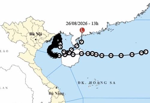 Bão số 4 là cơn bão tồn tại lâu nhất, hướng đi dị thường nhất từng ghi nhận trên vịnh Bắc Bộ.