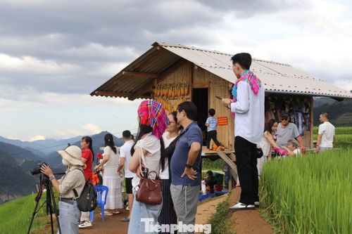 Ông Lê Xuân Dương, Trưởng Phòng Văn hóa - Xã hội xã Mù Cang Chải - cho biết, dịp này địa phương tổ chức chuỗi hoạt động trong Lễ hội Mùa Vàng để thu hút du khách trong dịp nghỉ lễ Quốc khánh như: Hội thi múa khèn Mông, trình diễn trang phục dân tộc, thi vẽ hoa văn bằng sáp ong, giã bánh giày, diễu diễn đường phố, chợ phiên giới thiệu nông sản, dược liệu, sản phẩm OCOP. Điểm nhấn của lễ hội là lễ chào cờ trên những thửa ruộng bậc thang diễn ra vào đúng ngày 2/9 trên khu vực đồi Móng Ngựa.