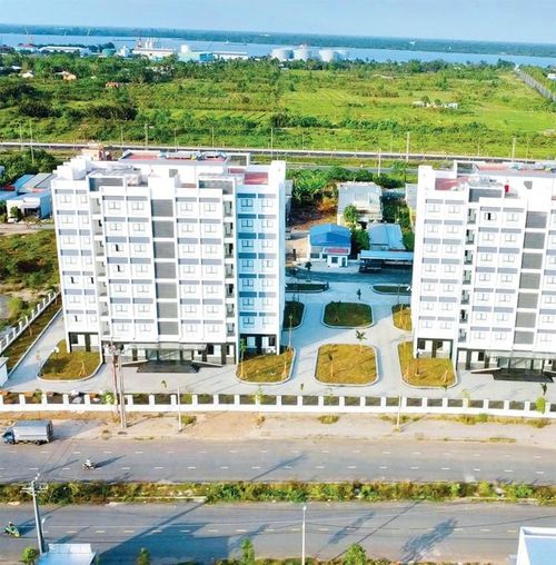 Khu nhà ở gồm hai block chung cư cao 8 tầng, 20 căn nhà liền kề, nhà sinh hoạt cộng đồng cùng hệ thống hạ tầng kỹ thuật, cảnh quan và các công trình phụ trợ đồng bộ