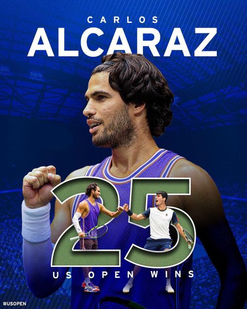 Đây là chiến thắng thứ 25 tại US Open của "Tiểu Nadal" - Ảnh: US Open