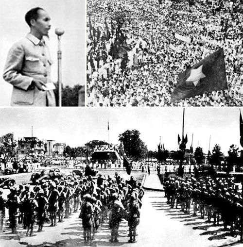 Ngày 2/9/1945, tại Quảng trường Ba Đình (Hà Nội), thay mặt Chính phủ lâm thời, Chủ tịch Hồ Chí Minh đã đọc bản Tuyên ngôn Độc lập, trịnh trọng tuyên bố trước quốc dân đồng bào và toàn thế giới: “Nước Việt Nam có quyền được hưởng tự do và độc lập và sự thực đã thành một nước tự do và độc lập”, khai sinh nước Việt Nam dân chủ cộng hòa. Ảnh tư liệu