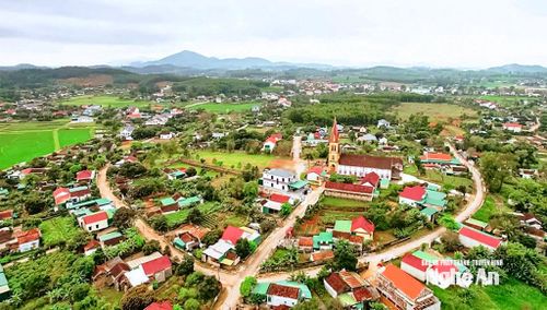 Một góc xã Nam Đàn. Ảnh: CSCC