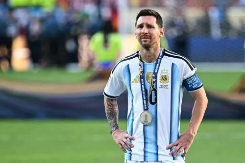 Messi viết tâm thư đầy xúc động tuyên bố giã từ đội tuyển. Ảnh: AFP