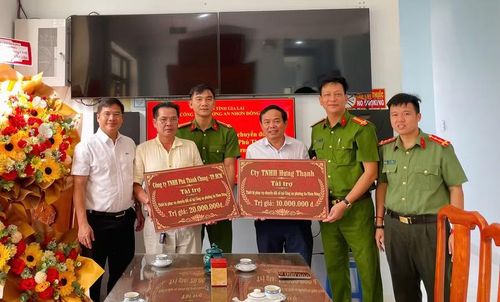 Ngày càng nhiều doanh nghiệp ủng hộ, chung tay góp sức giúp Công an cơ sở hoàn thành các chỉ tiêu, nhiệm vụ theo Đề án 06.