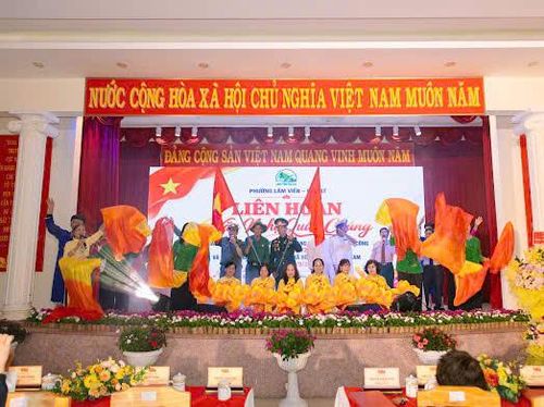 Nhiều tiết mục văn nghệ đặc sắc tham dự tại liên hoan