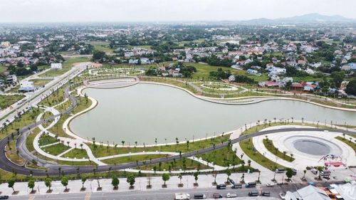 Công viên 2-9 rộng 18,31ha, góp phần tạo không gian xanh, nâng chất lượng sống trong quá trình đô thị hóa tại phường Vạn Xuân.