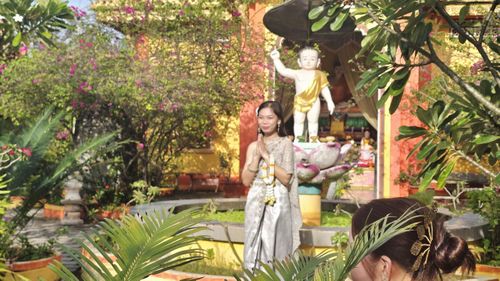 Và có ảnh lưu niệm ưng ý trong dịp lễ Quốc khánh 2/9 năm nay tại Tri Tôn, tỉnh An Giang.