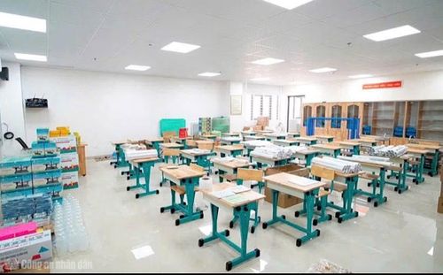 Các phòng học chức năng với thiết bị hiện đại, đồng bộ.