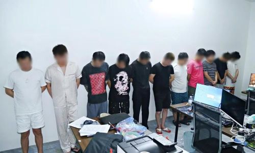 Nhóm đối tượng lừa đảo chiếm đoạt tài sản bị Công an tỉnh Bắc Ninh bắt giữ.